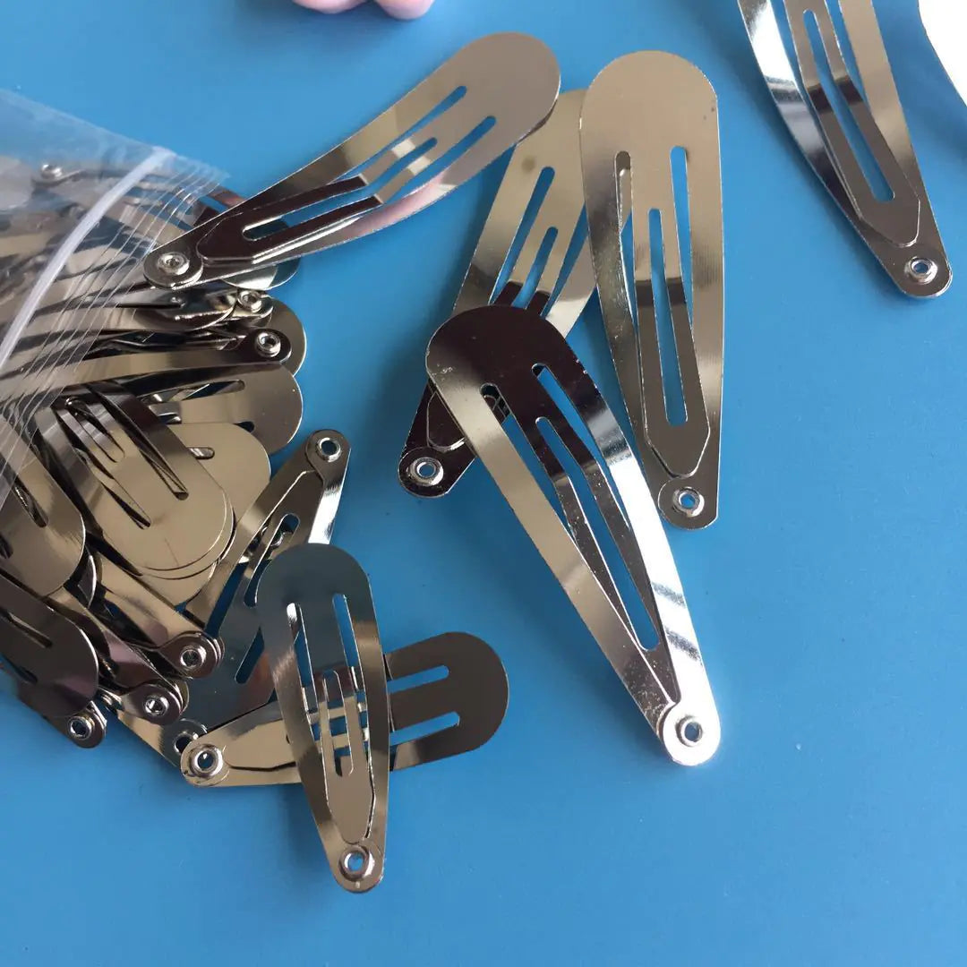 Metal Water Drop BB Clips for Kids DIY Hair Accessories