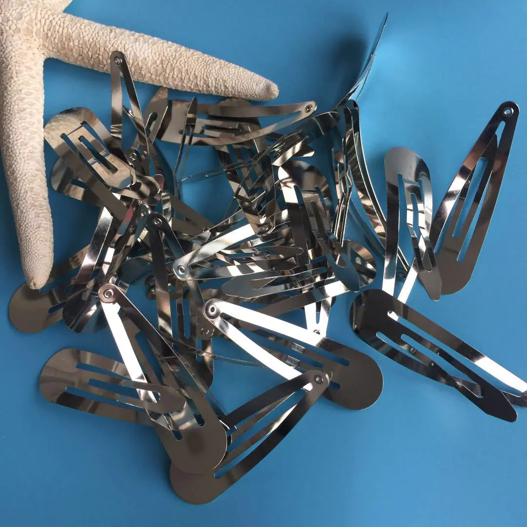 Metal Water Drop BB Clips for Kids DIY Hair Accessories