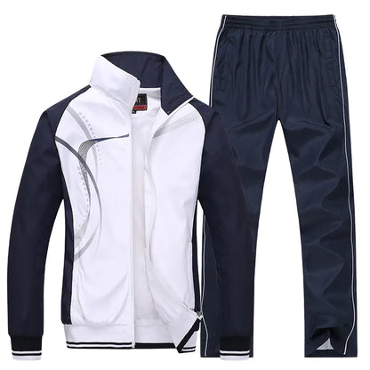 Spring Autumn Casual Couples Sports Set with Long Sleeves
