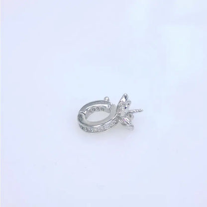 S925 Silver Pearl Pendant DIY Materials and Accessories