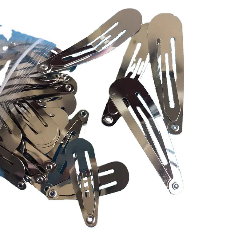 Metal Water Drop BB Clips for Kids DIY Hair Accessories