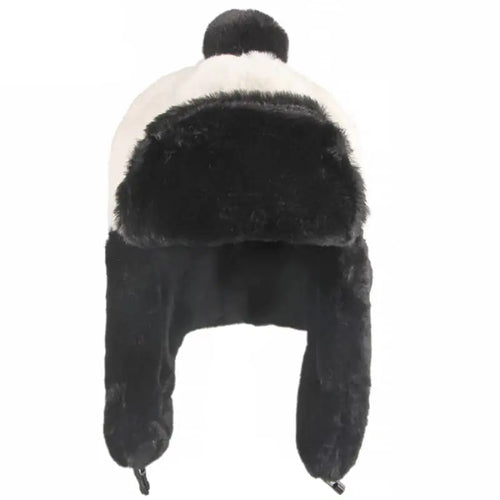 Women's Windproof Hat with Warm Rabbit Hair-like Design