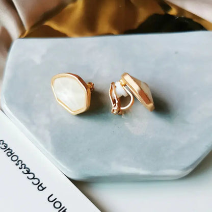 Korean Vintage Irregular Geometric Stud Earrings