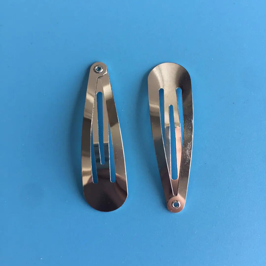 Metal Water Drop BB Clips for Kids DIY Hair Accessories