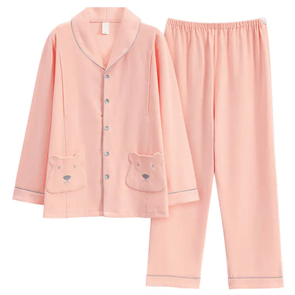 2024 Cotton Maternity Pajama Gift Set for Nursing