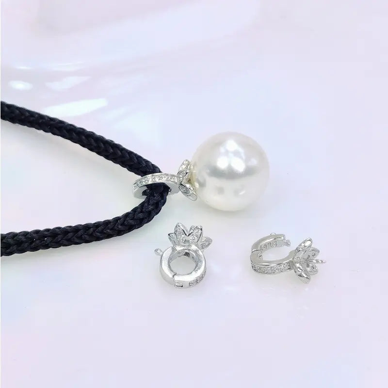 S925 Silver Pearl Pendant DIY Materials and Accessories